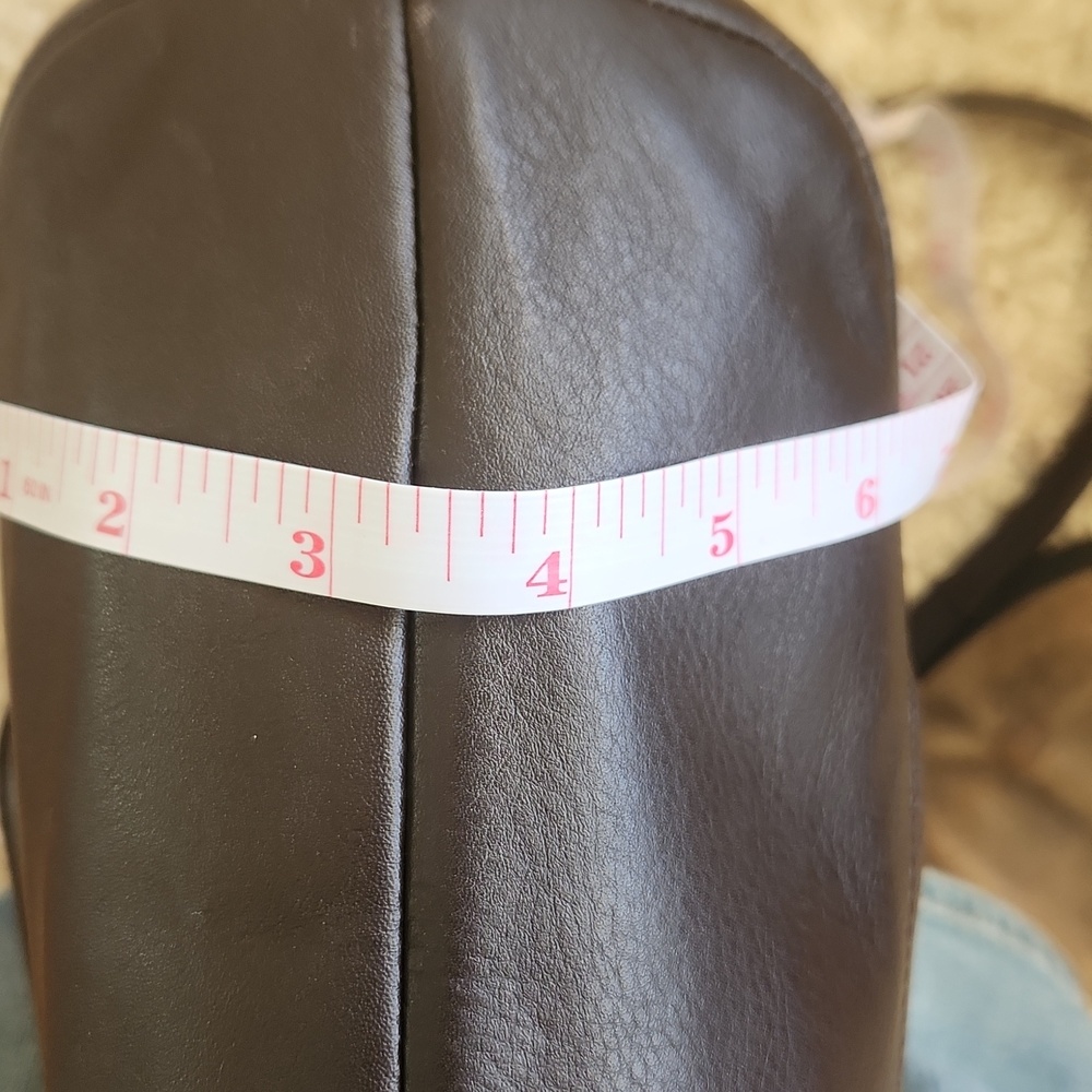 Coach Dark Brown Leather Tote - Picture 11 of 11